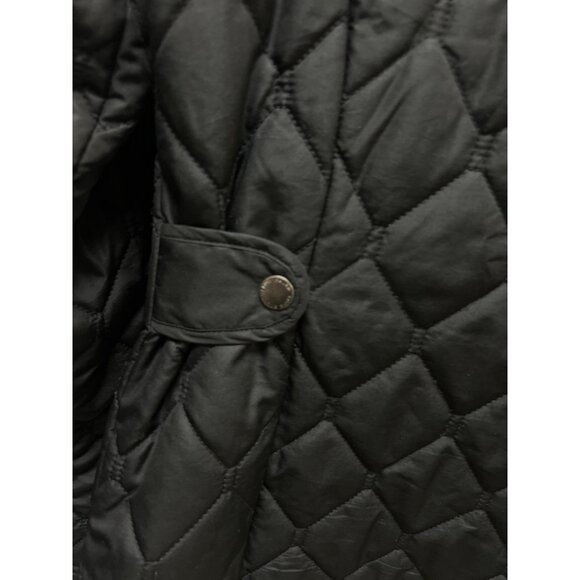 Eddie Bauer Black Quilted Insulated Chore Coat - Picture 9 of 9